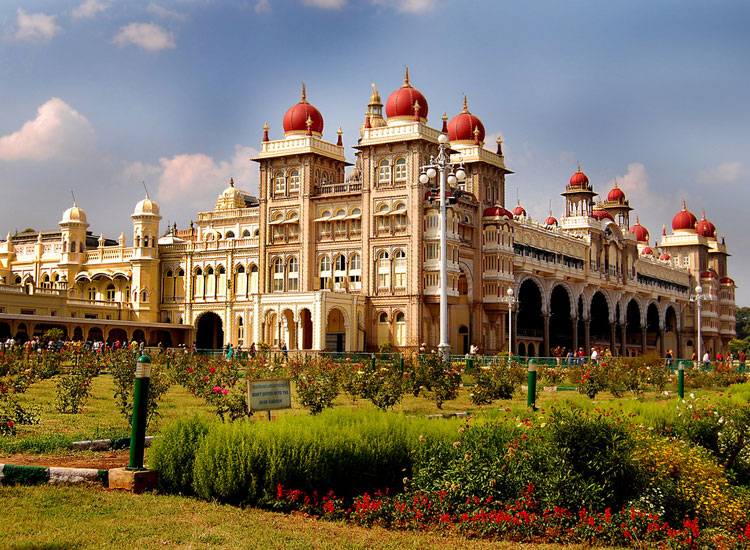 Mysore Palace in Mysore, India