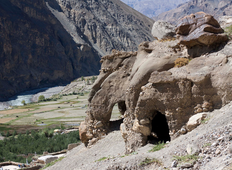 Tabo caves, Himachal Pradesh